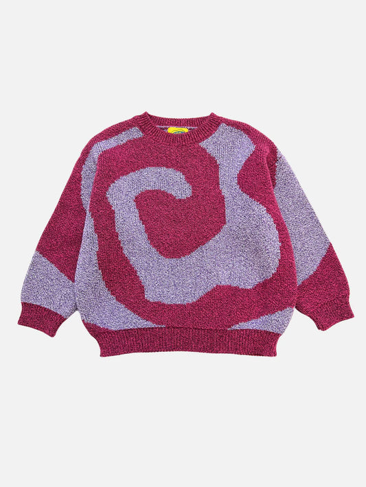 Swirl Sweater - Pink/Purple