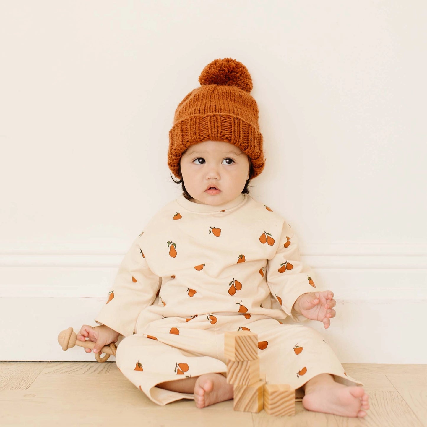 Classic Pom Hat - Cinnamon