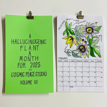 Hallucinogenic Plant A Month 2025 Calendar
