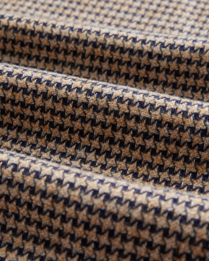 Abstract Pied Poule - Navy
