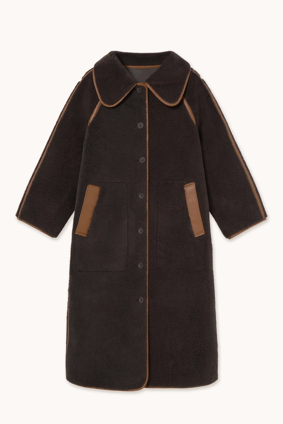 Reversible Vegan Long Coat