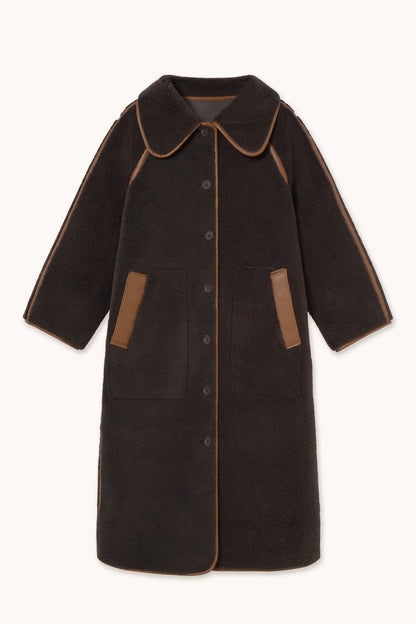 Reversible Vegan Long Coat