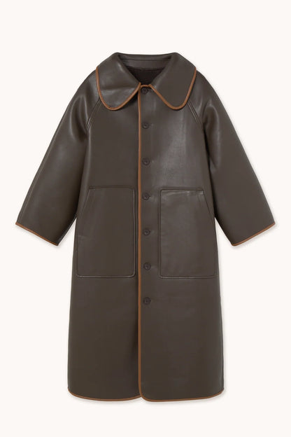 Reversible Vegan Long Coat
