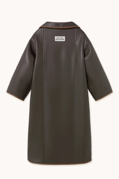 Reversible Vegan Long Coat