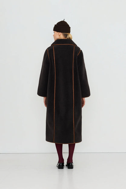 Reversible Vegan Long Coat