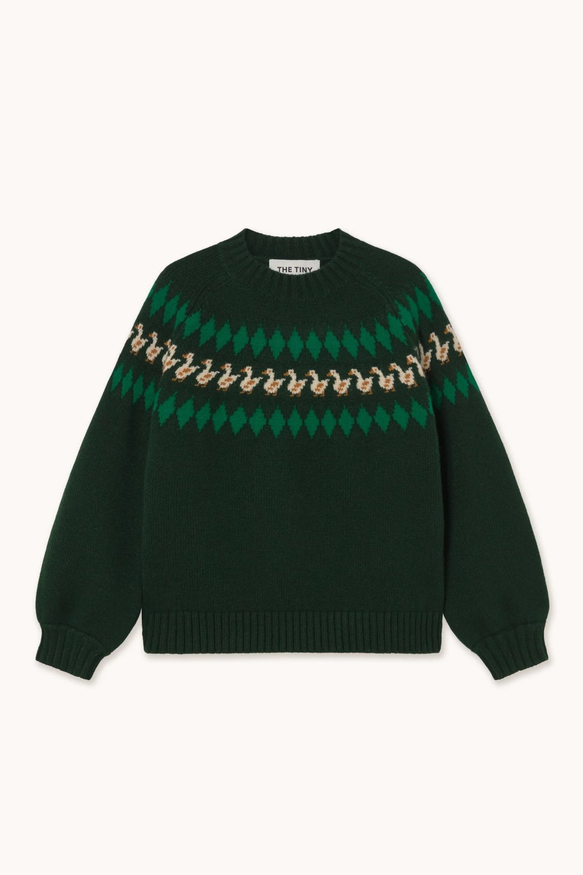 Geese Sweater - Ink Blue