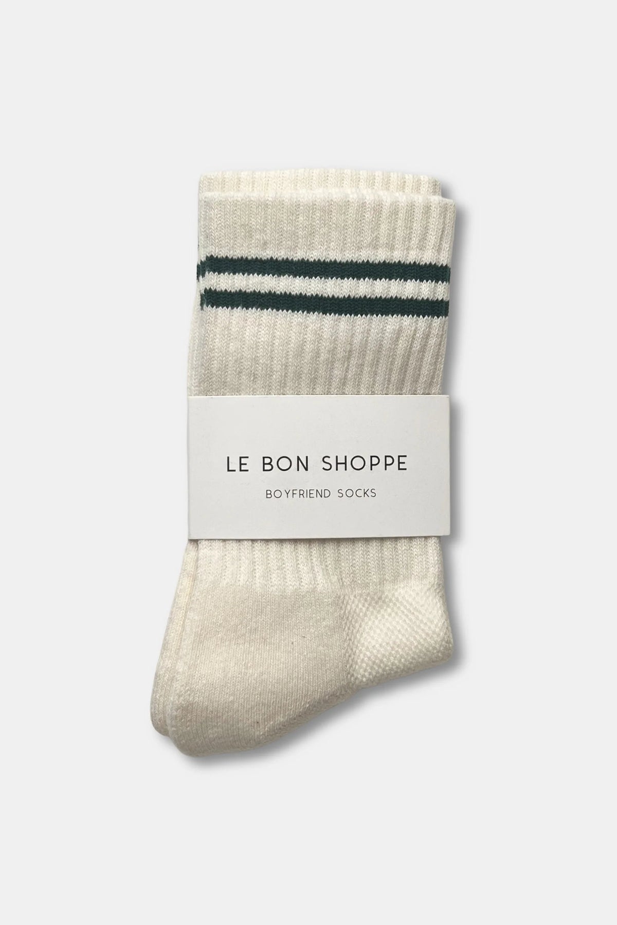 Boyfriend Socks - Parchment