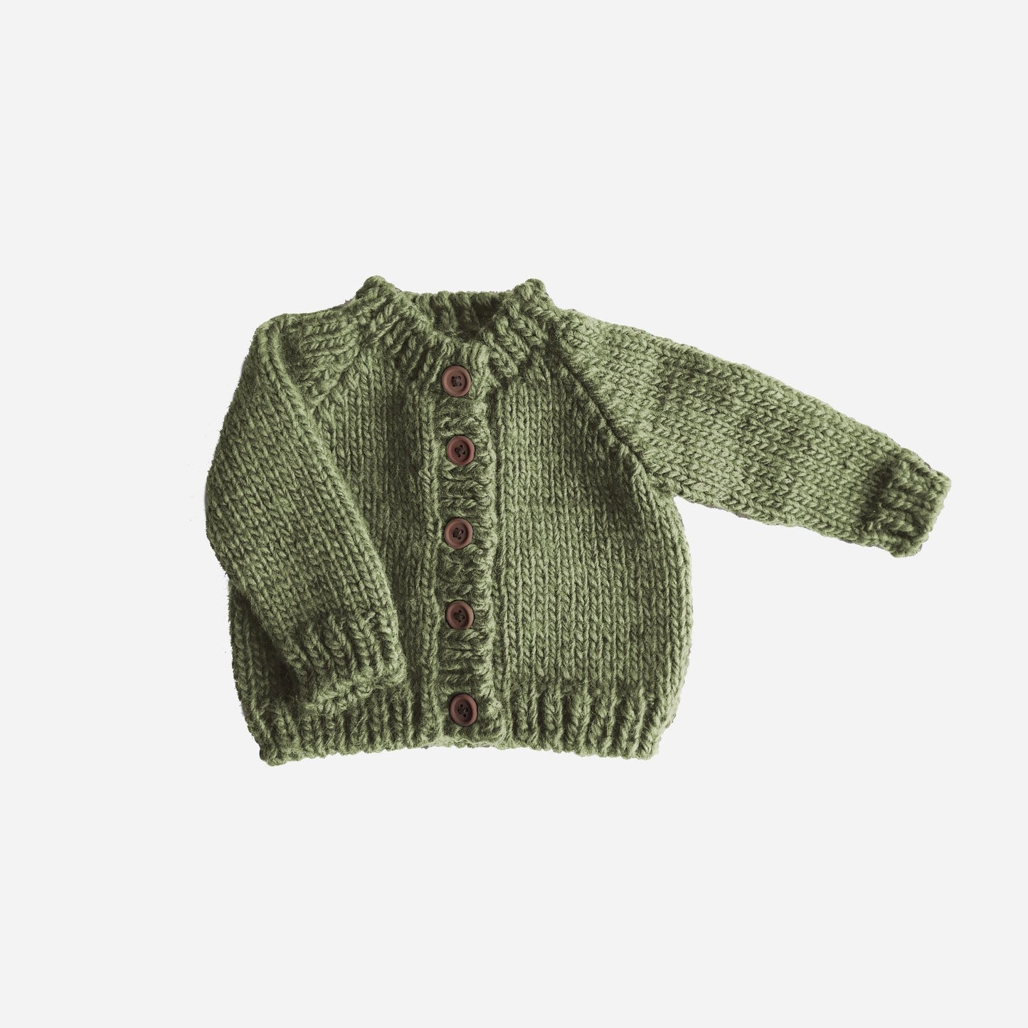 Classic Cardigan - Olive