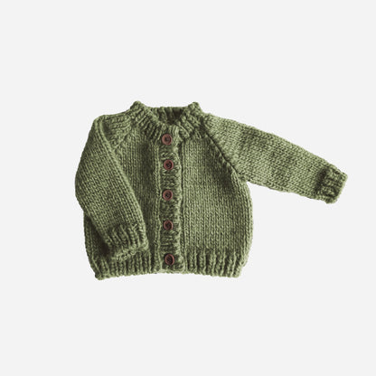 Classic Cardigan - Olive