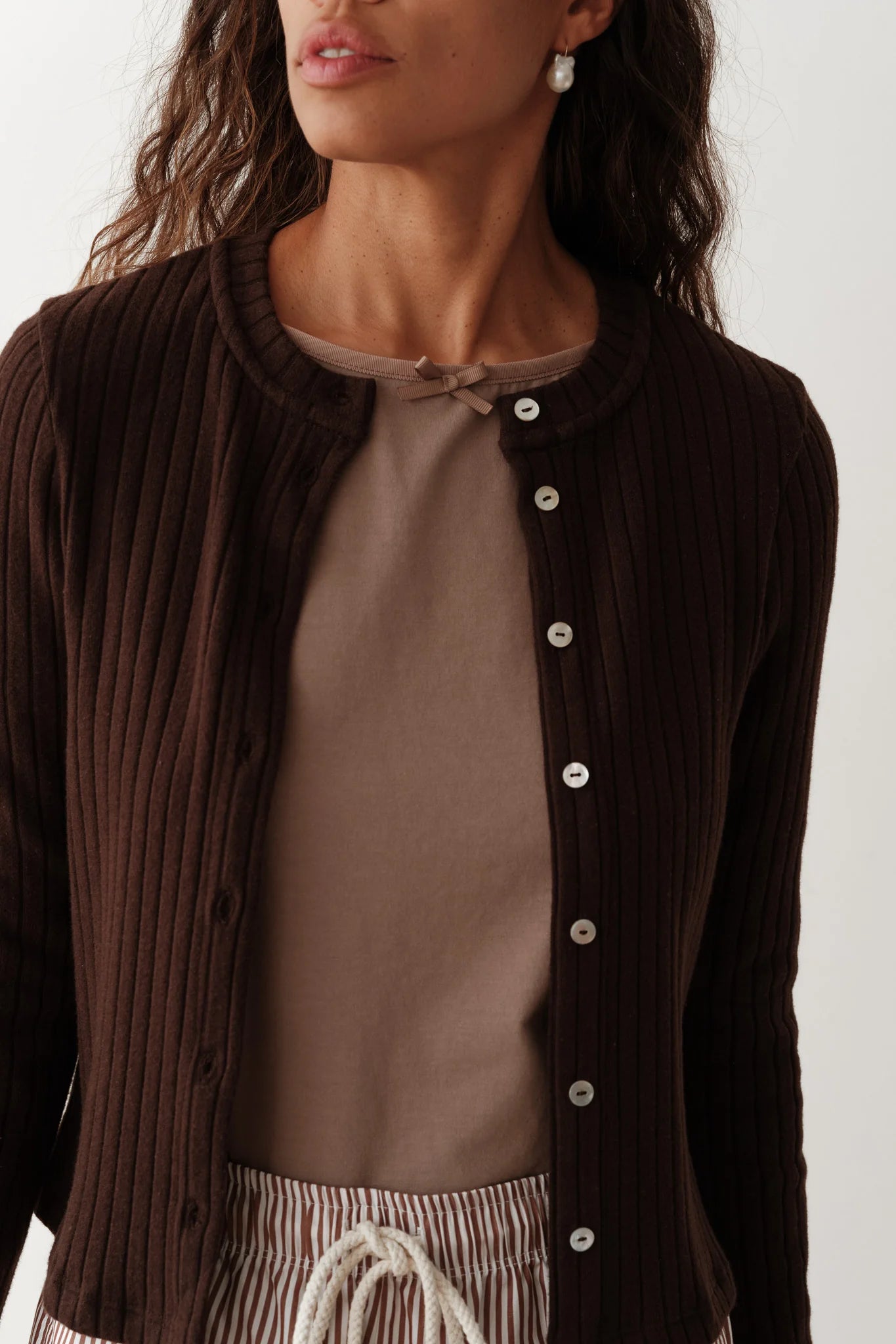 The Sweater Rib Cardigan