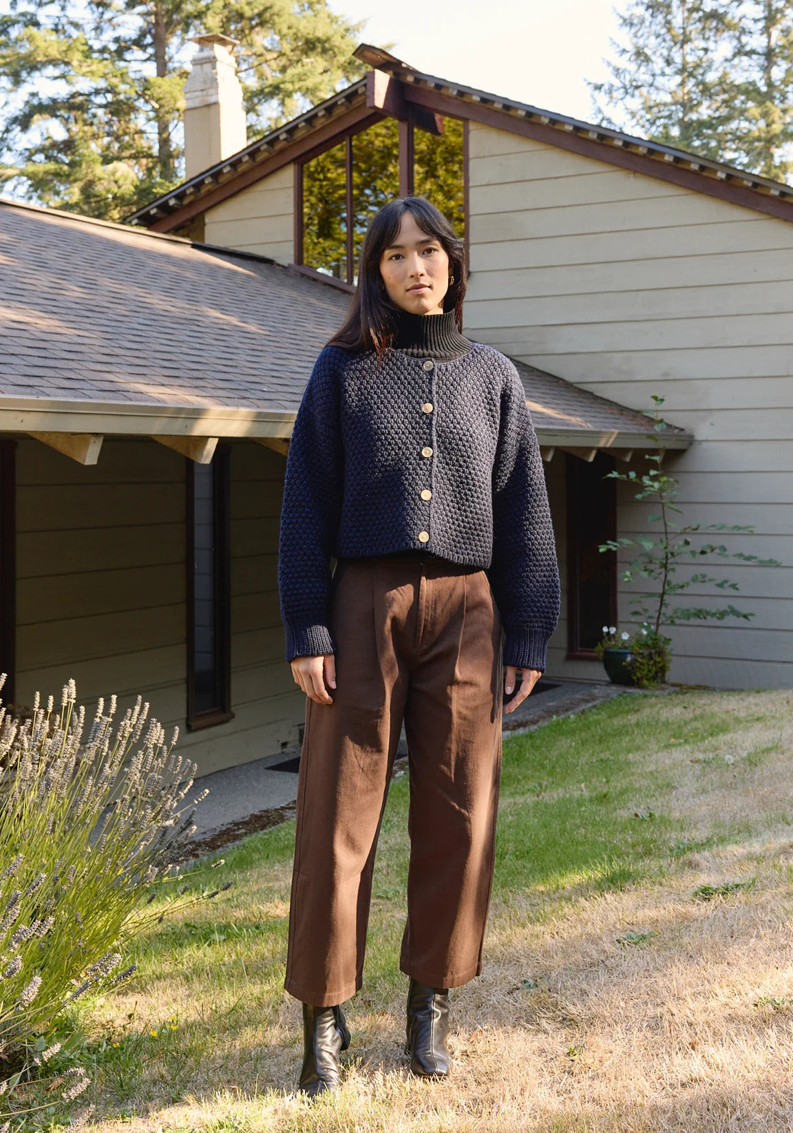 Quinn Cardigan - Navy