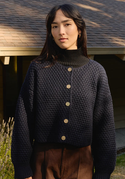 Quinn Cardigan - Navy