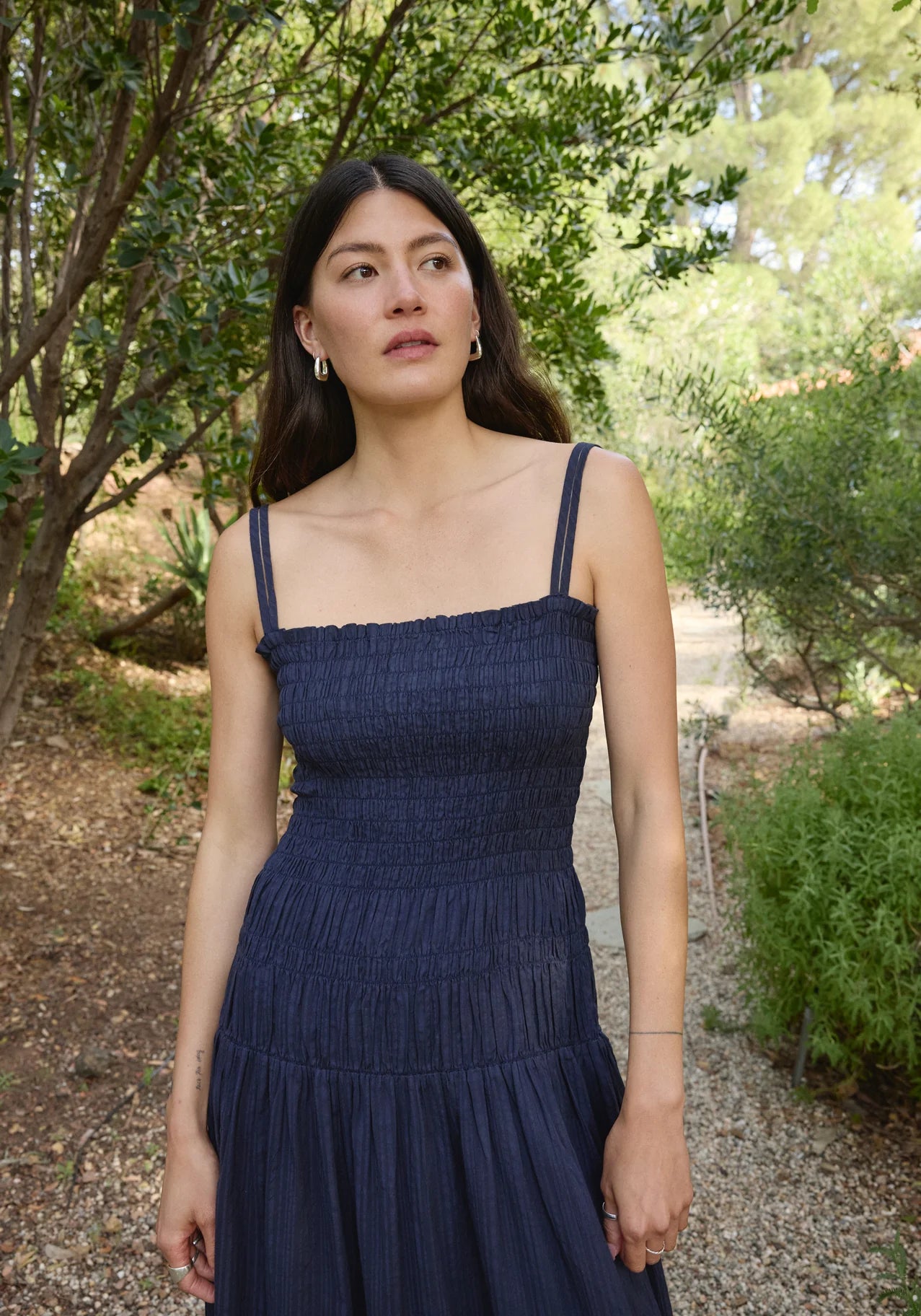 Lucia Dress - Navy