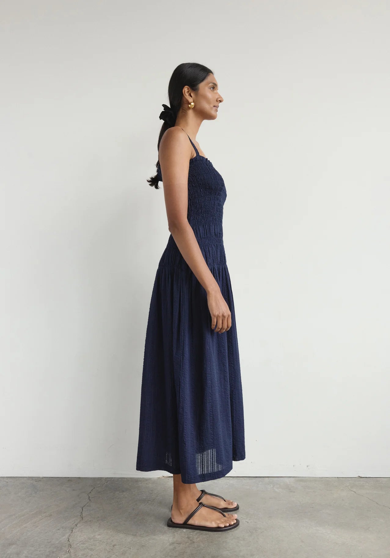 Lucia Dress - Navy