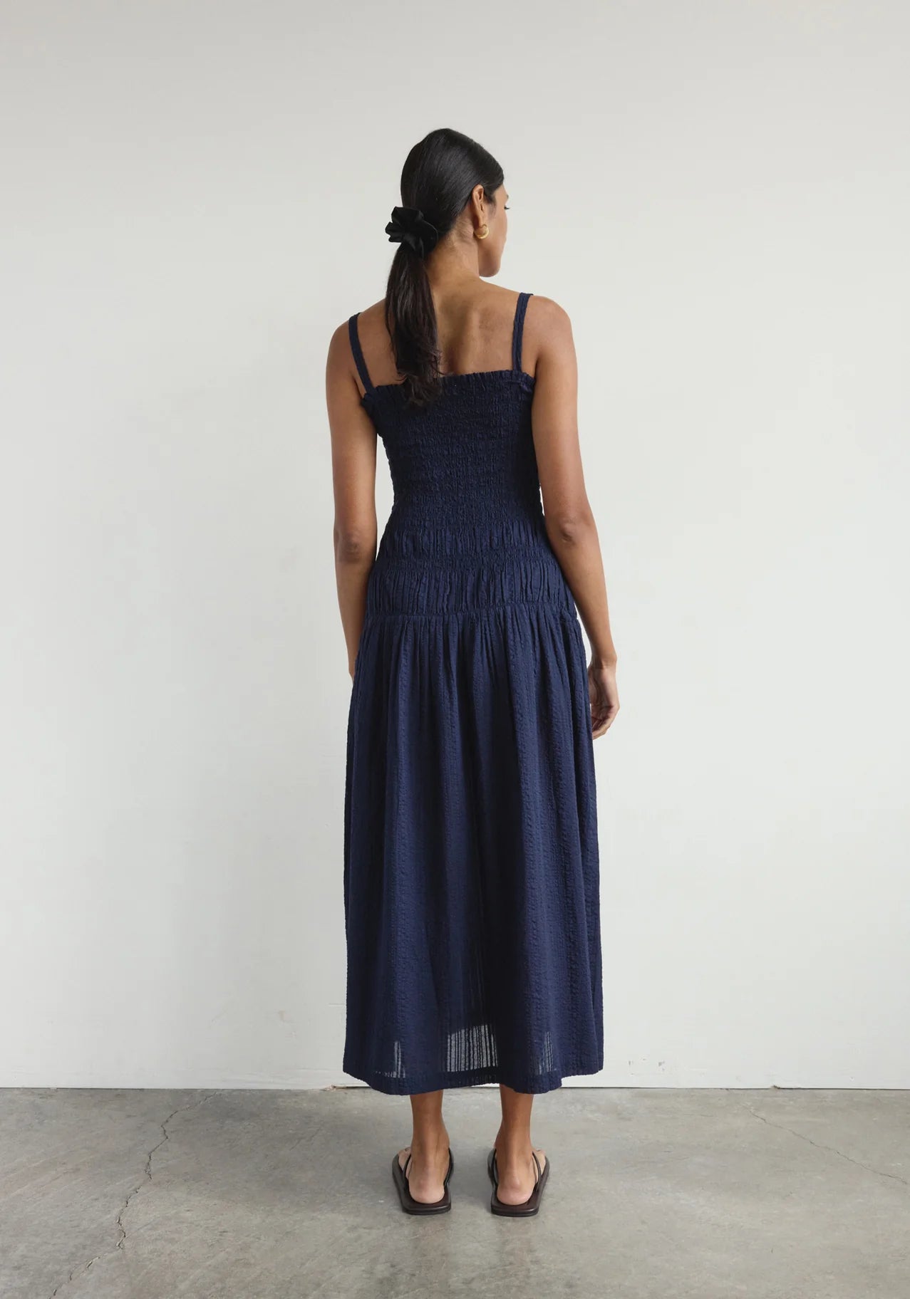 Lucia Dress - Navy