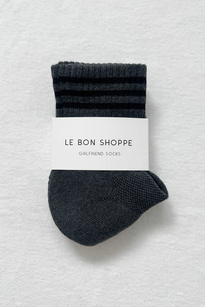 Girlfriend Socks - Soot.