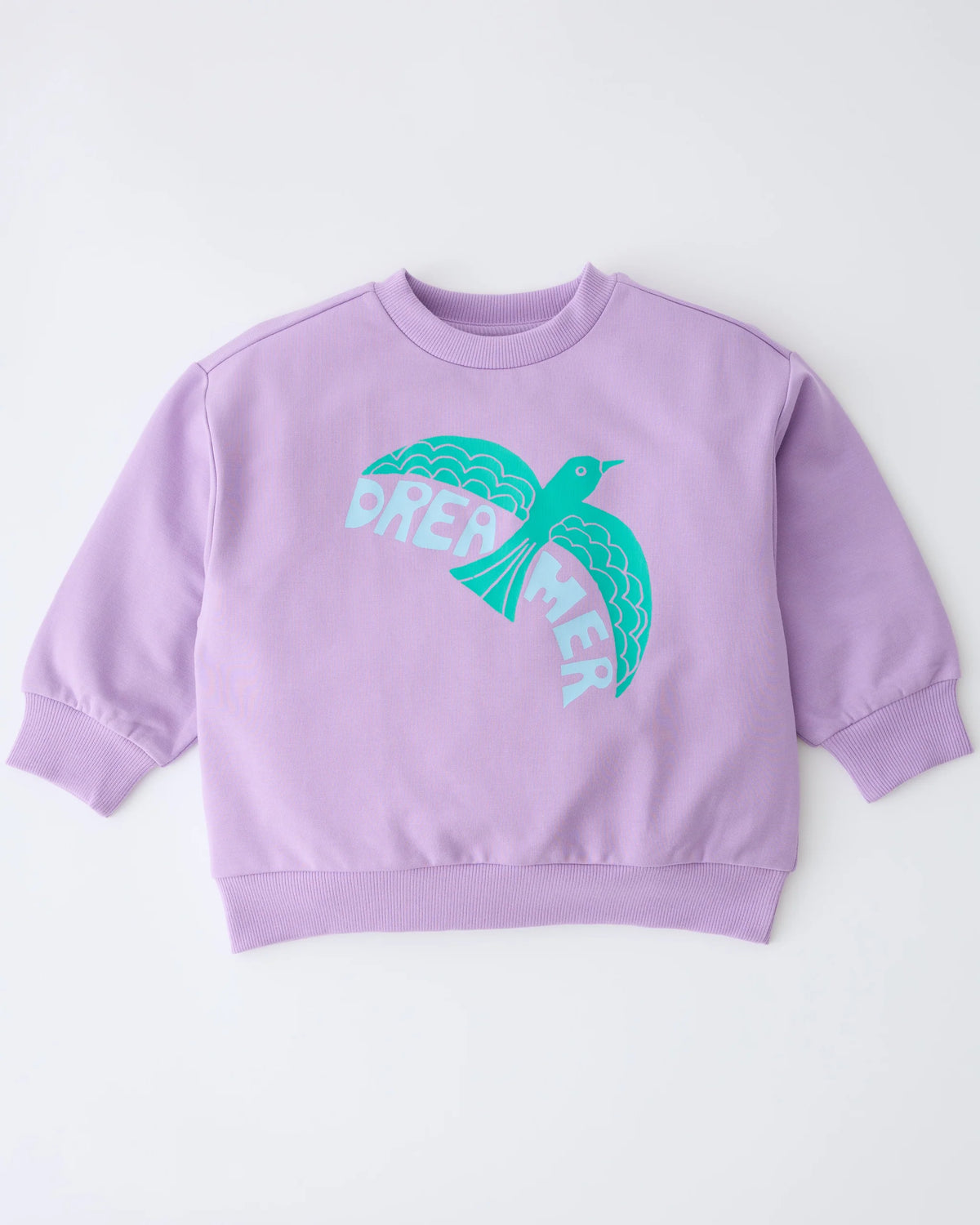 Graphic Sweatshirt - Purple Bird