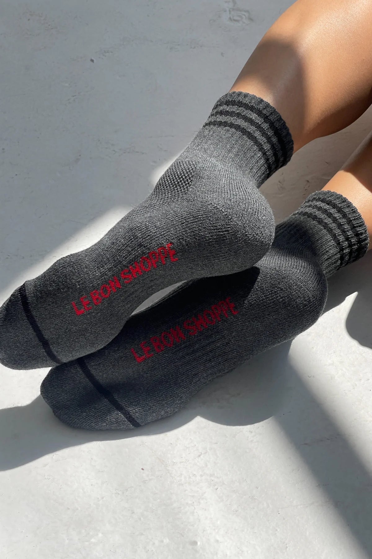 Girlfriend Socks - Soot.