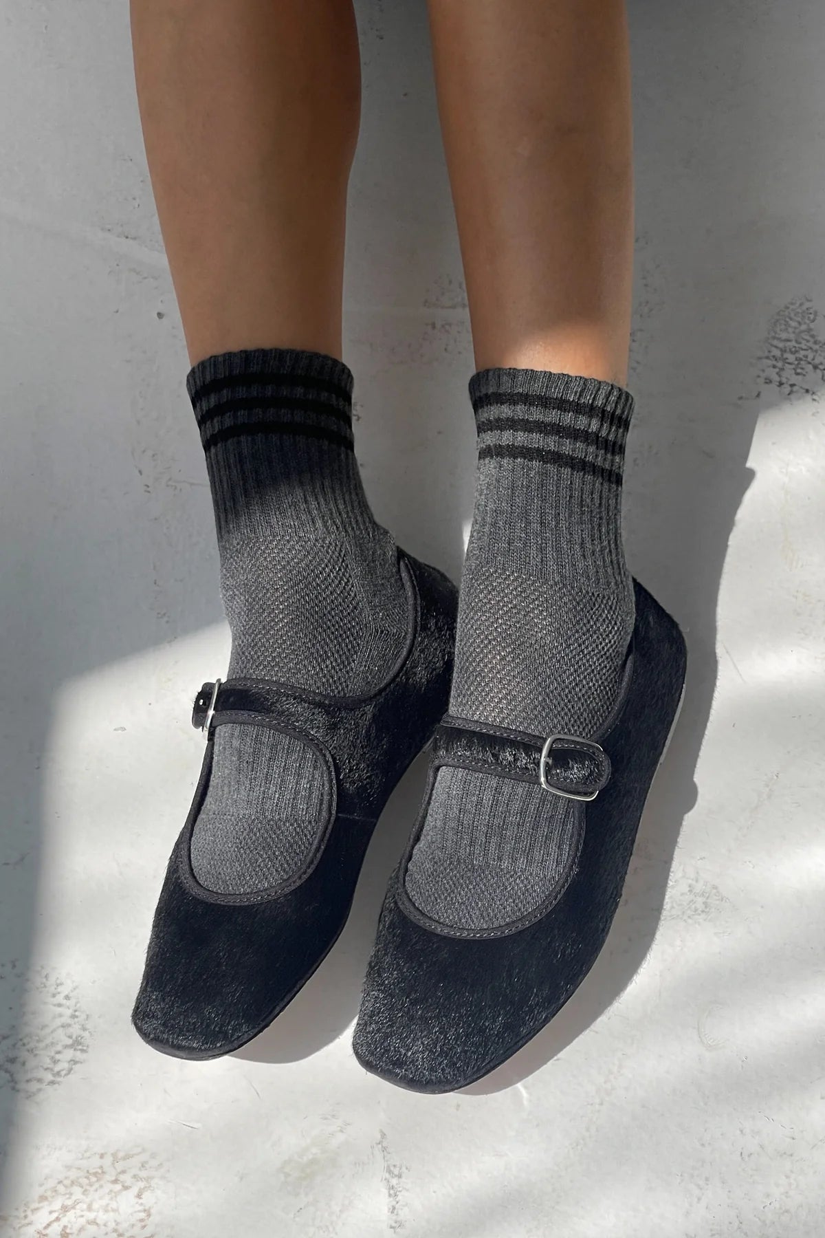 Girlfriend Socks - Soot.