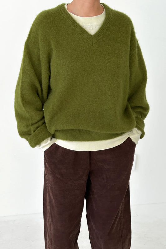 James Mohair Sweater - Leaf
