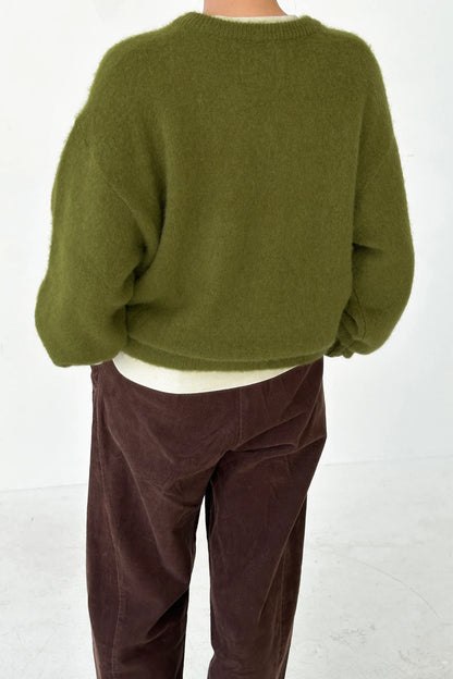 James Mohair Sweater - Leaf