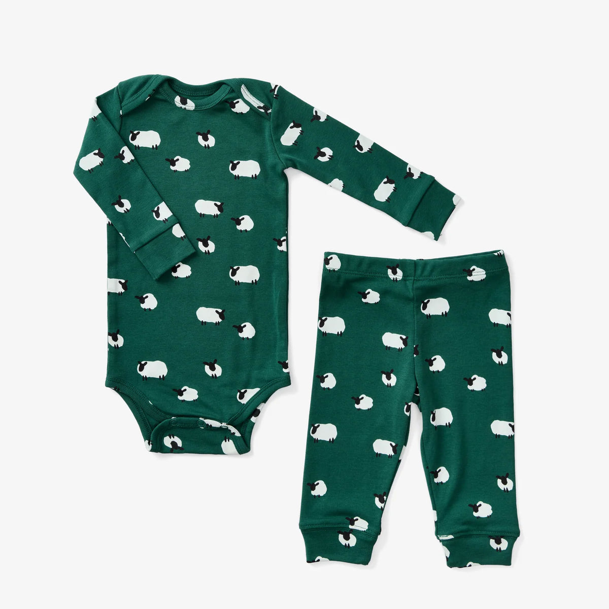 Onesie + Pant Set Sheep | Pine