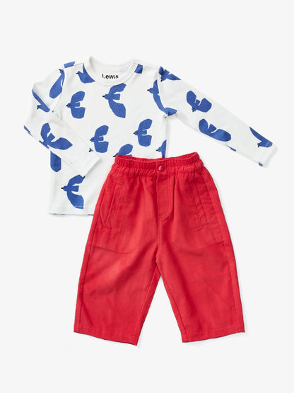 Long Sleeve T Shirt - Dove | Winter