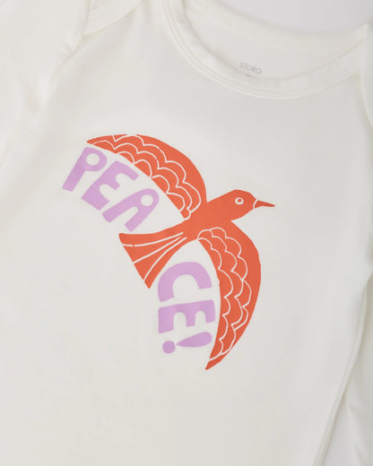 Long Sleeve Onesie (Pack of 2) -  Bird
