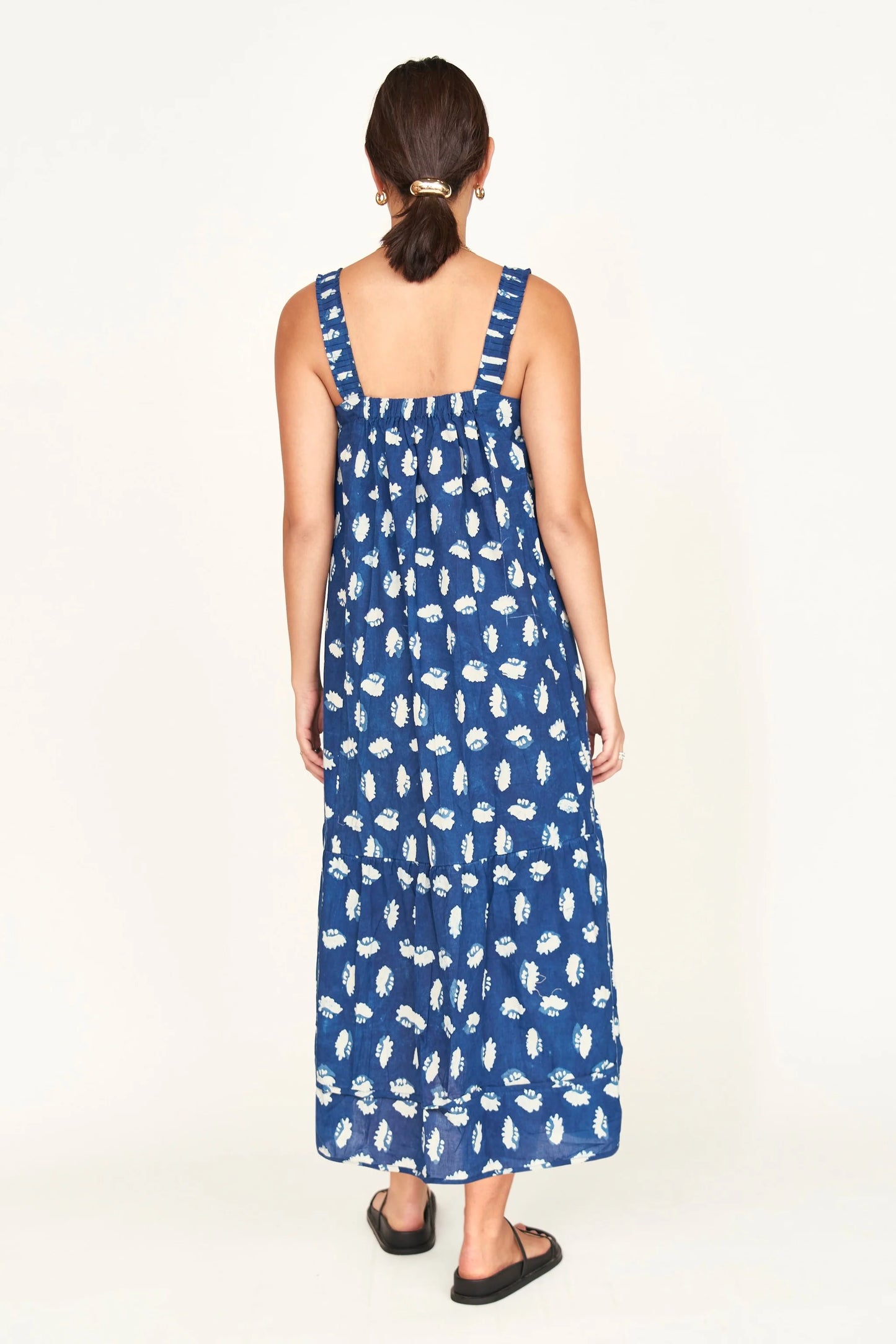 Monaco Dress - Indigo Conch