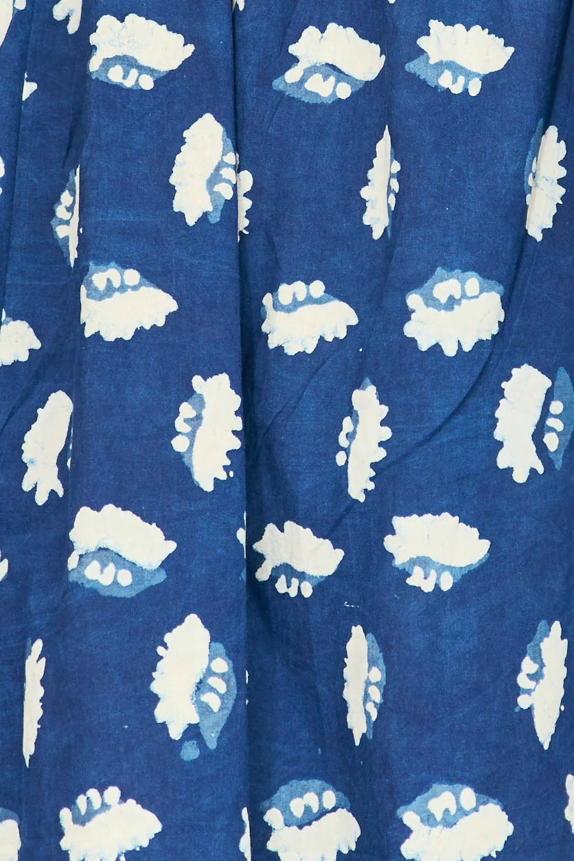 Monaco Dress - Indigo Conch