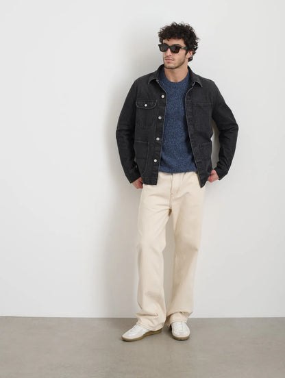 Work Jacket in Vintage Wash Denim