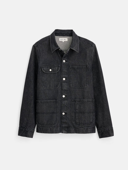 Work Jacket in Vintage Wash Denim