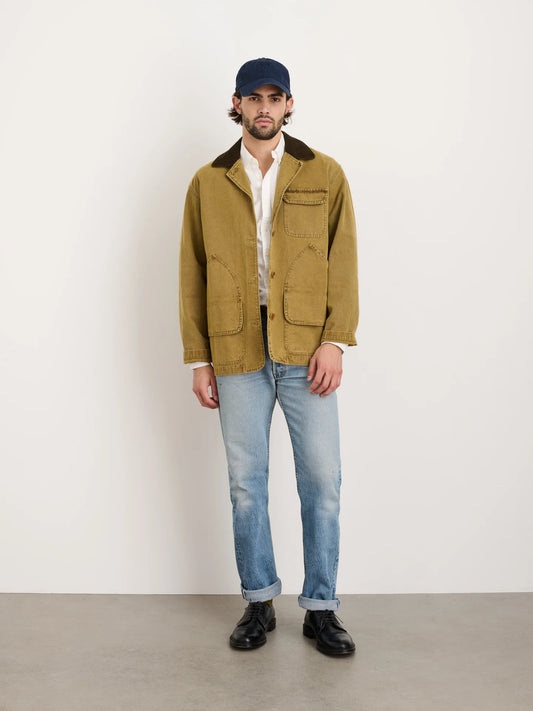 Frontier Jacket in Canvas- Khaki