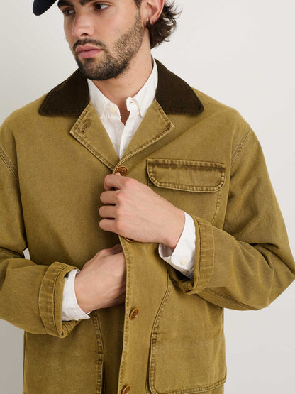 Frontier Jacket in Canvas- Khaki