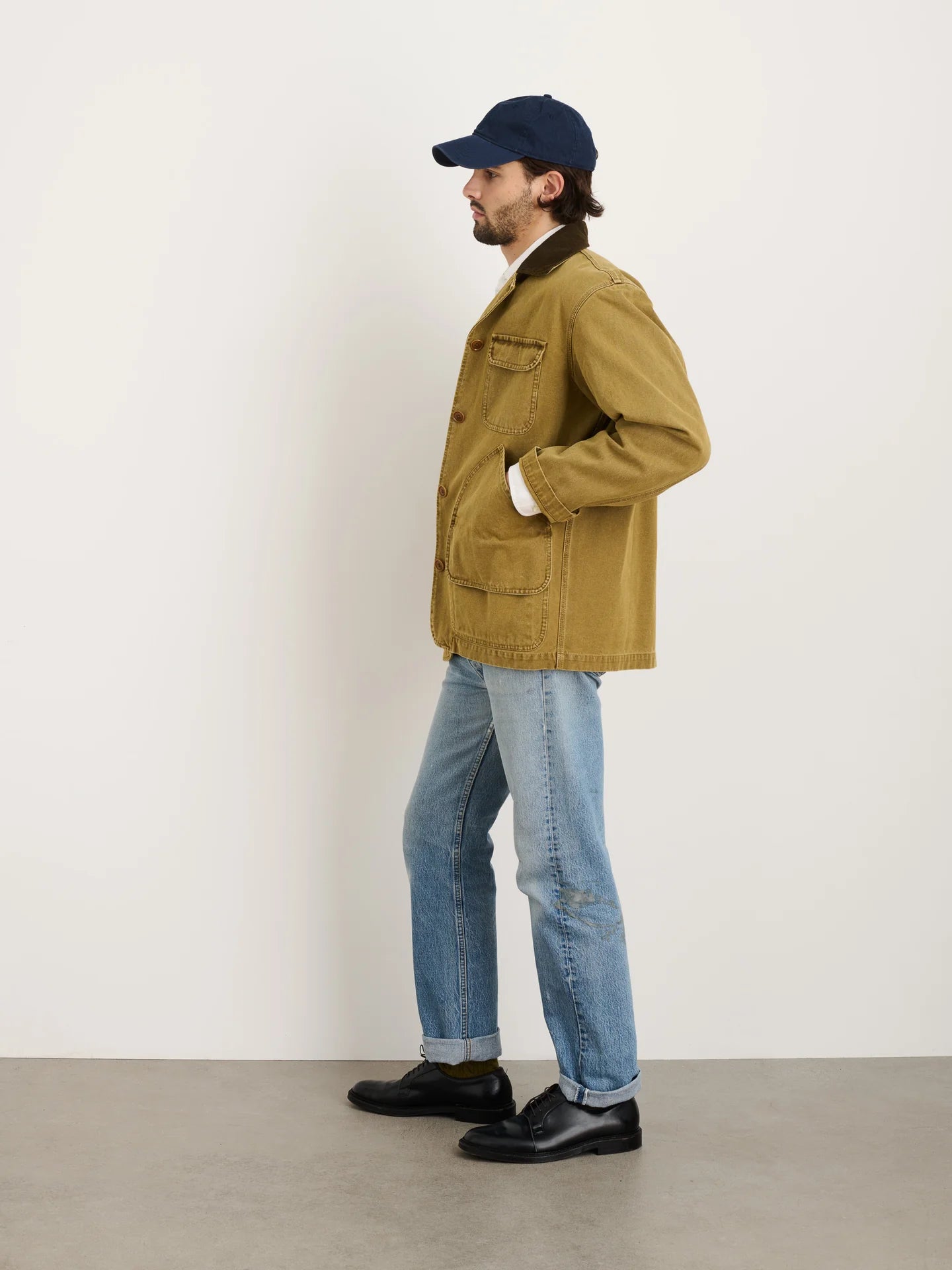 Frontier Jacket in Canvas- Khaki