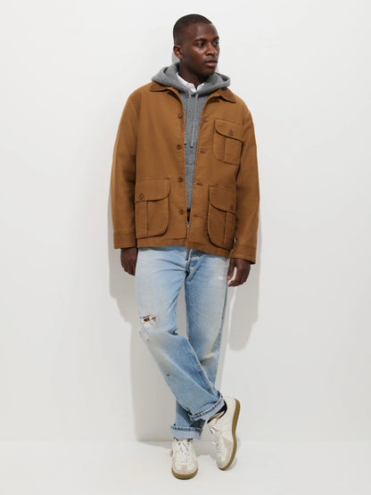 Clifton Jacket in Moleskin - Latigo.