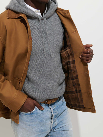 Clifton Jacket in Moleskin - Latigo.