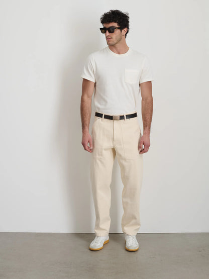 The Painter Pant in Recycled Denim - Natural
