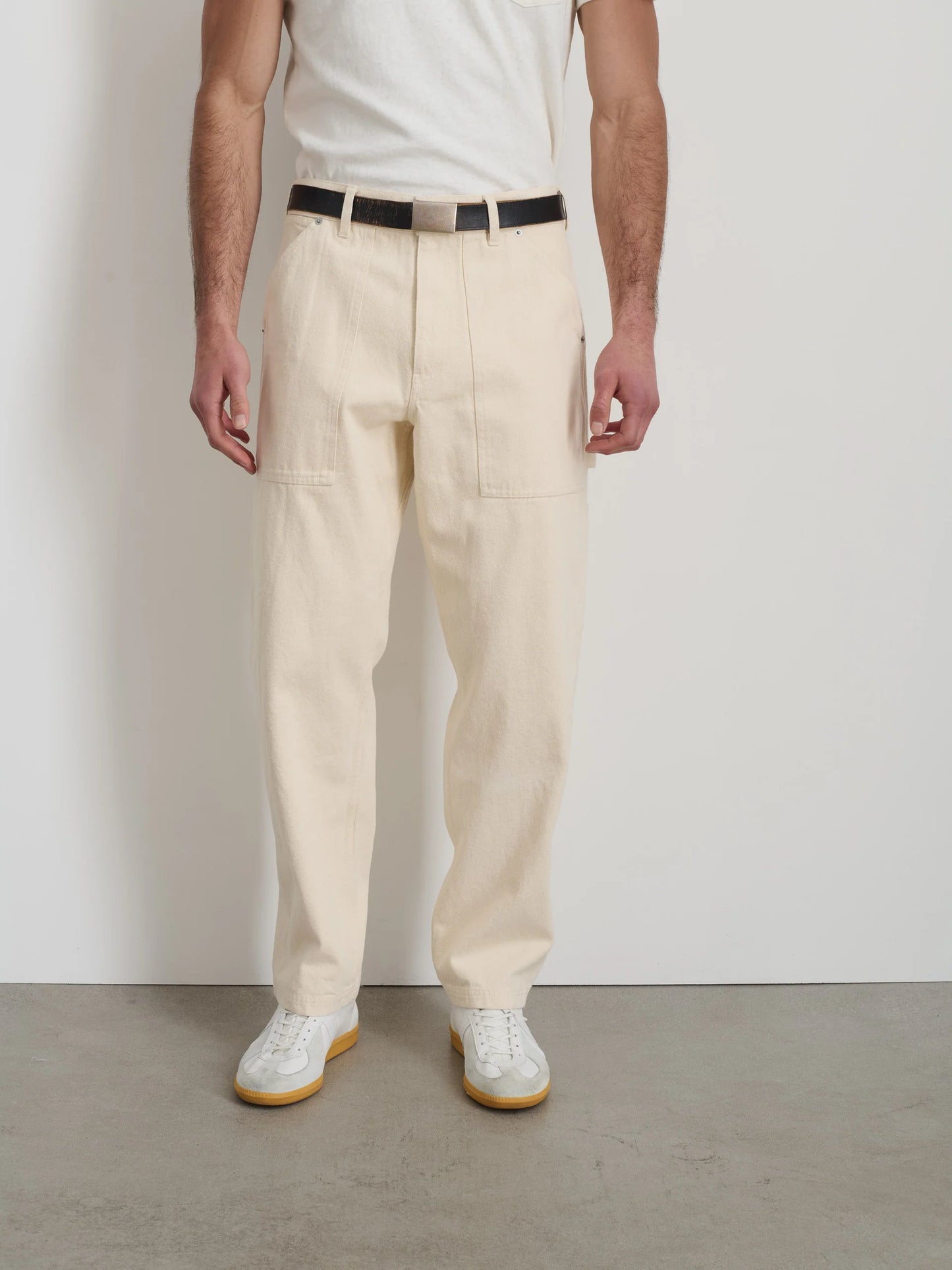 The Painter Pant in Recycled Denim - Natural