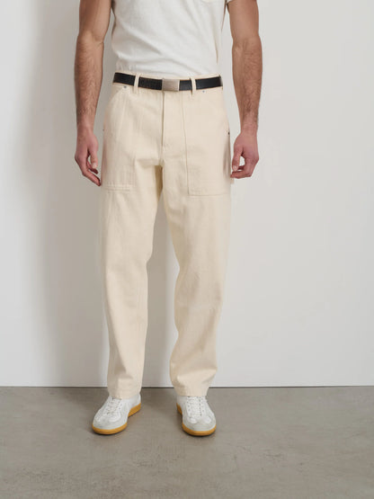 The Painter Pant in Recycled Denim - Natural