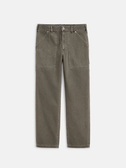 Painter Pant in Recycled Denim - Thyme