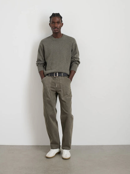 Painter Pant in Recycled Denim - Thyme