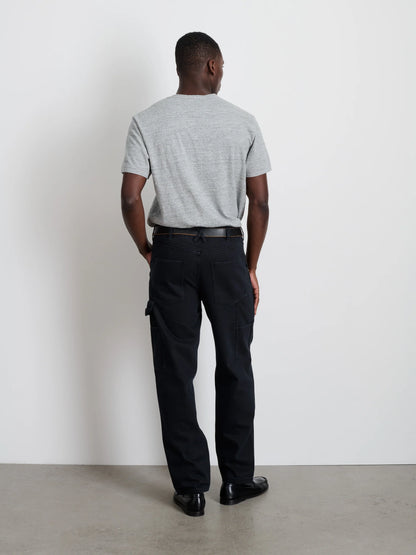 The Painter Pant in Recycled Denim - Washed Black