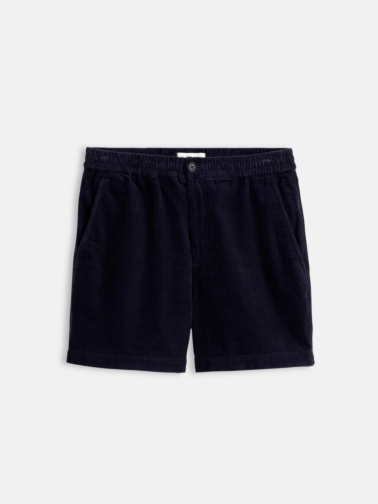 Pull on Short in Fine Wale Corduroy - Dark Navy