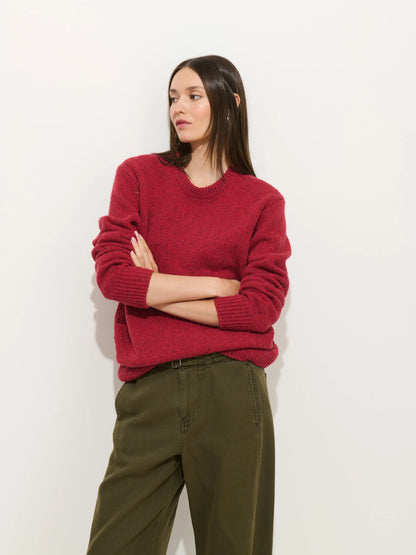 9th Street Pant in Cotton Twill - Military Olive.