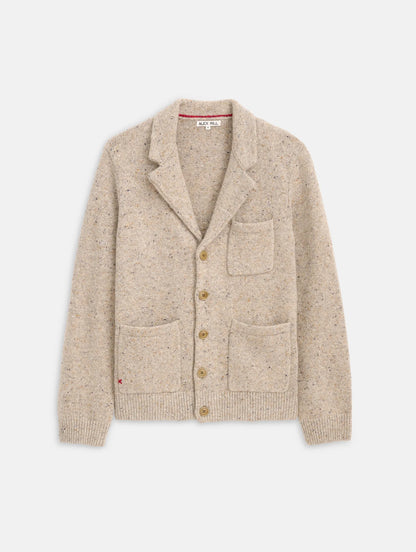 Donegal Mitchell Cardigan - Oatmeal