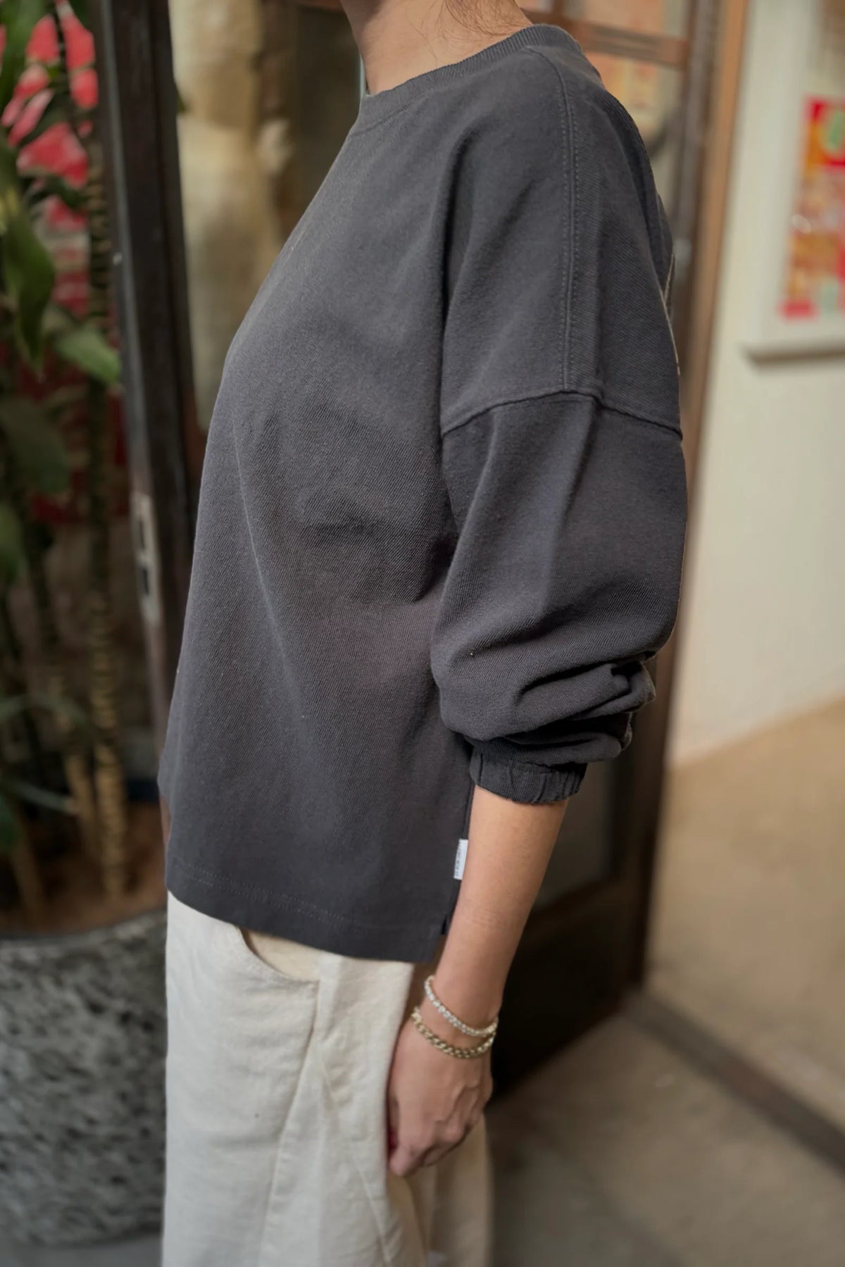 Naturelle Tee - Dark Slate