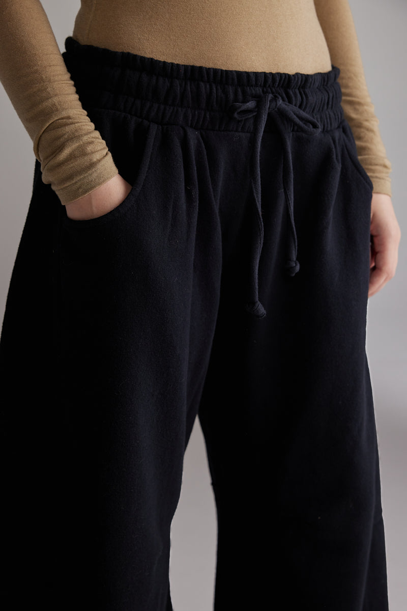 Barrel Sweat Pants - Black
