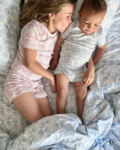 Pajama Set - Alligator | Bay Blue