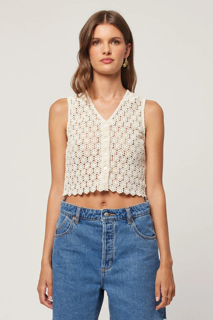 Maisie Vest - Lace